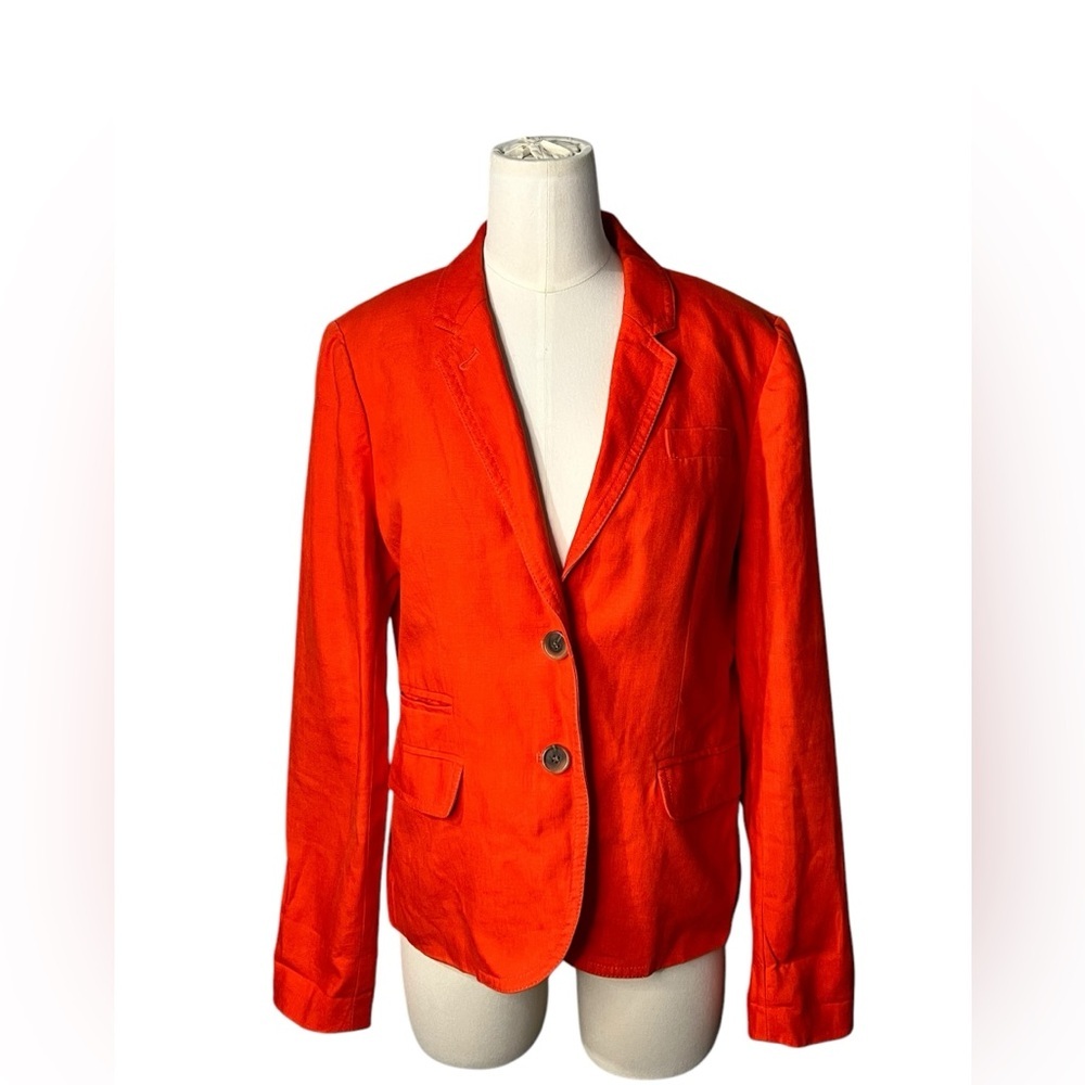 J. Crew Bright Orange Women's Blazer